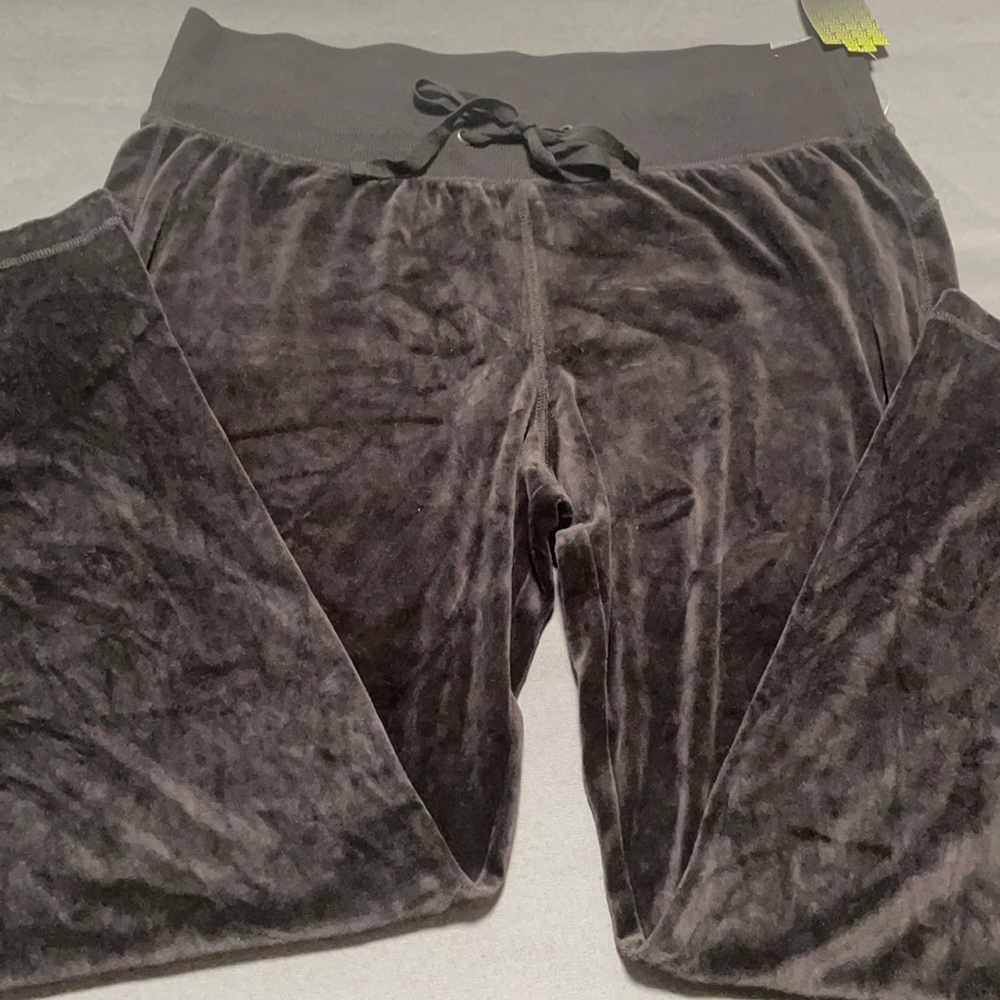 Tek Gear velour pants with elastic waist